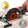 Dust Free 45° Adjustable Cutting Depth Positioning Bracket Angle Grinder Retrofit Cutting Machine Slotting Base for 100-125MM