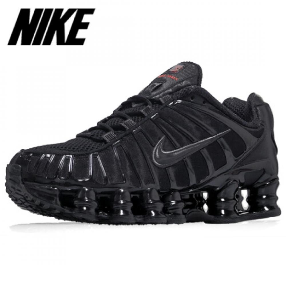Nike W Shox Tl Sneakers Black And Max Orange Ar3566 002