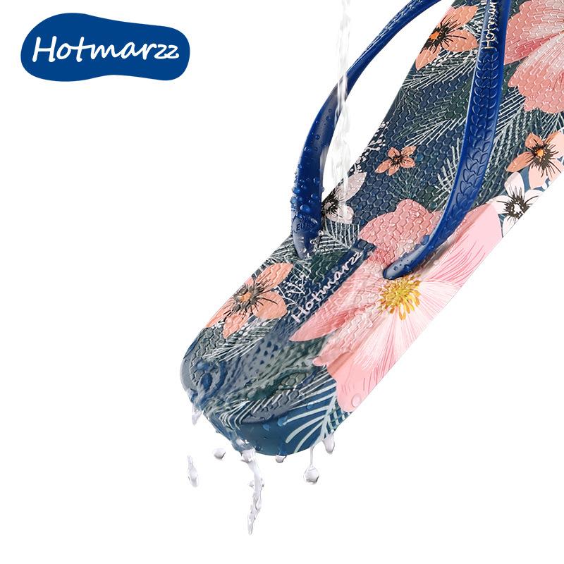 Fashion Tongs d'été pour femmes, pantoufles de plage, imprimé, coordonnantes, sandales de piscine, pour dames, nouvelle collection