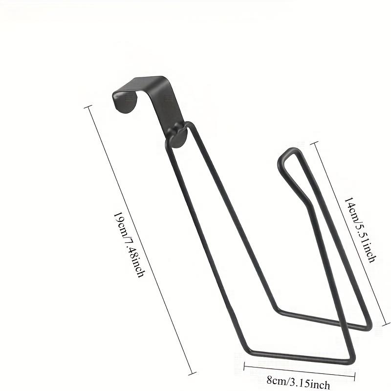Wall-mounted Toilet Paper Rack, Ironwork Decoration, Bathroom Supplies, Kitchenware, No Drilling Required, Easy To Install