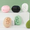 Portable Silicone Makeup Sponge Storage Bag - Breathable, Anti-Mildew Case for Puff