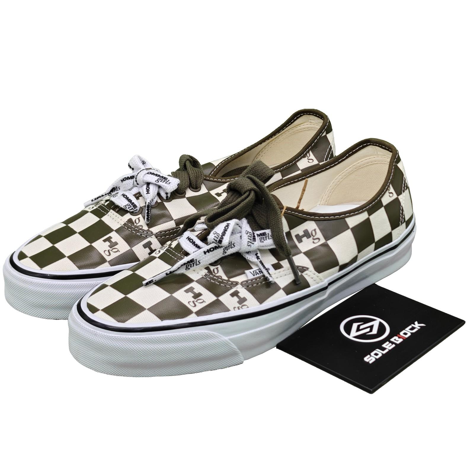 VANS HommeGirls x Authentic 44 Military Green - VN000EEUDOL 39