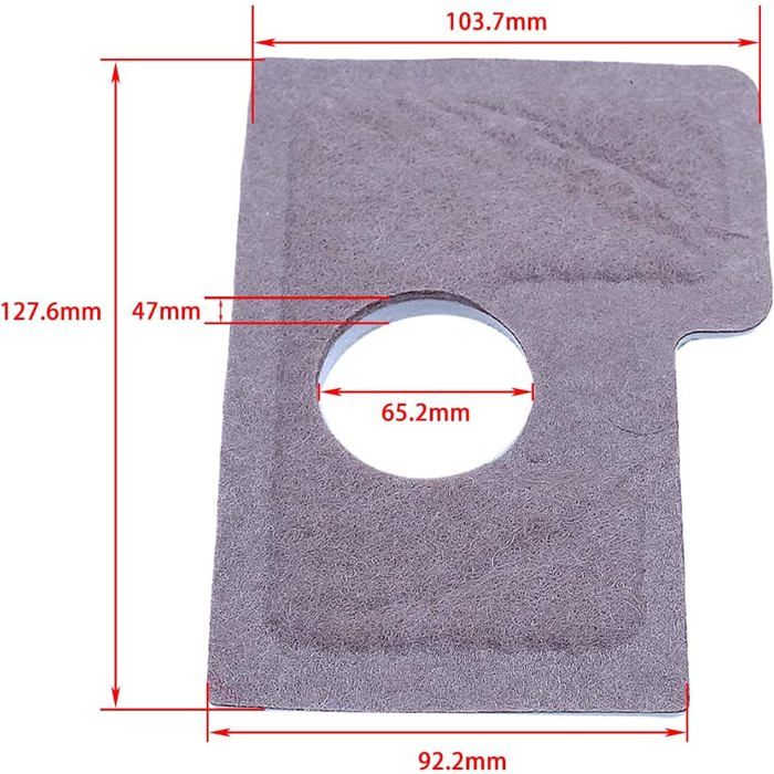 Lot de 5 Filtres à Air pour STIHL MS180 MS170 018 017 Tronçonneuse,Filtre a Air Pièces de Rechange Air Filter Accessoires avec Stihl