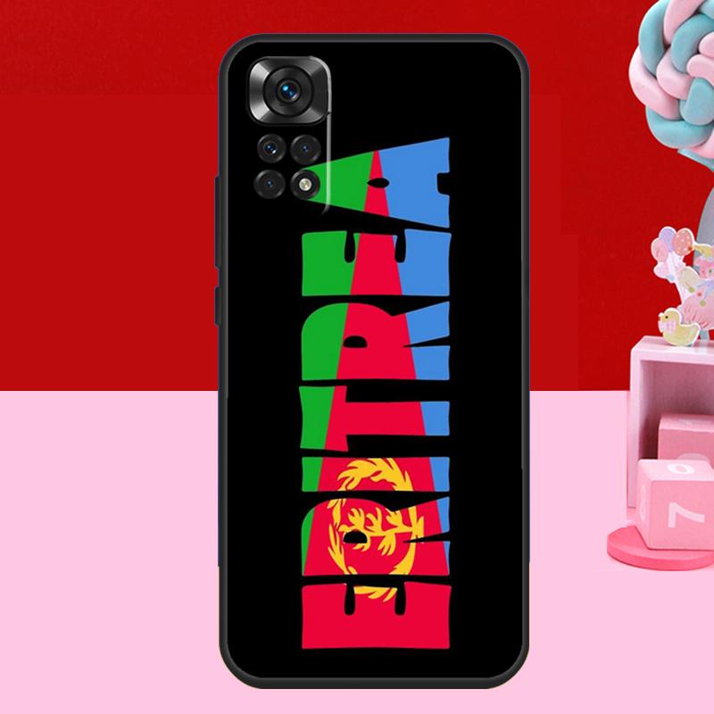Eritrea Flag Case For Xiaomi Redmi Note 13 12 11 10 14 15 Pro Plus Redmi 15 C 14C 10C 12C 13C Soft Cover