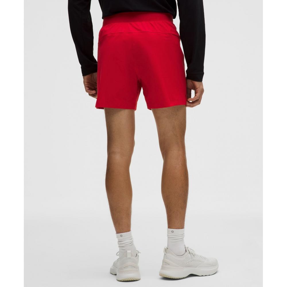 Lululemon Zeroed In lInerless Short 5  Oxford Red