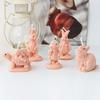 3D Mini Multi-style Rabbit Silicone Candle Mold DIY Easter Animal Cute Rabbit Aromatherapy Plaster Soap Resin Mould Home Gift
