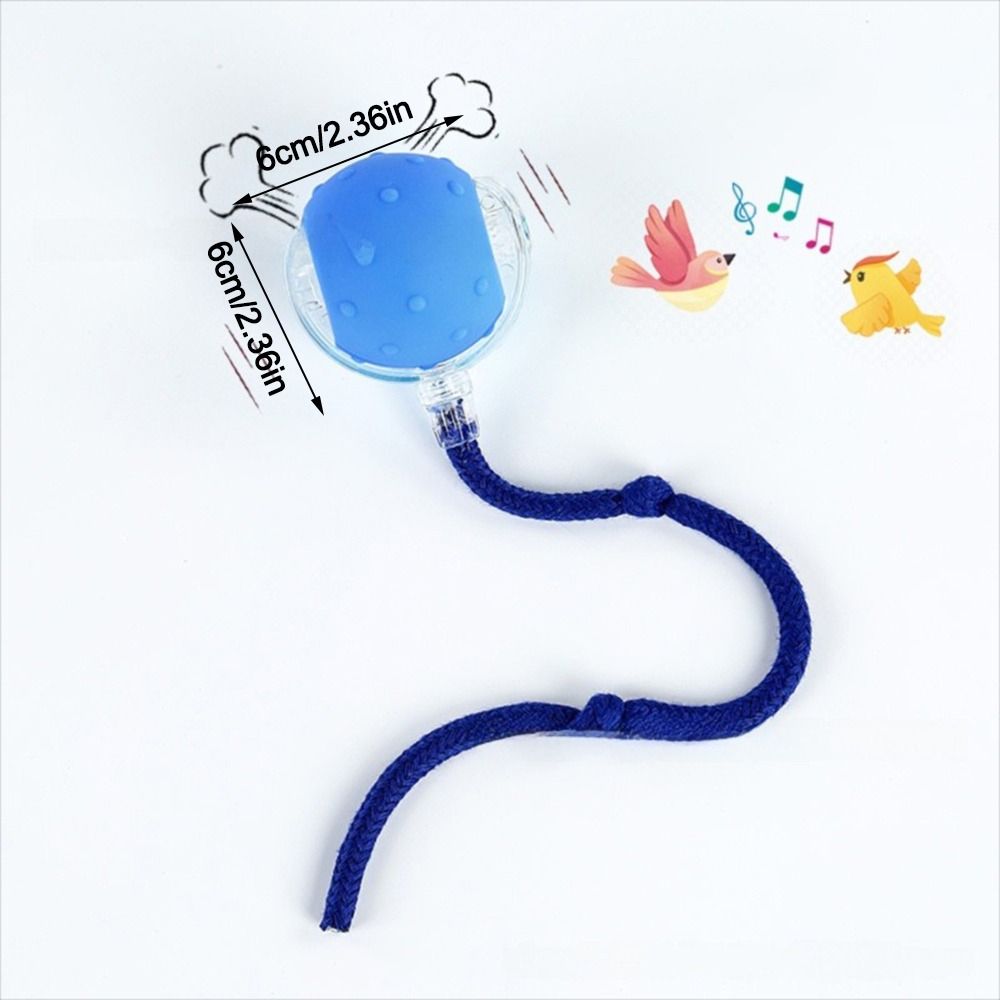 Automatic Smart Cat Toys Fast Rolling Imitate Mouse Tail Dog Cat Training Ball with Bird Sounds Indoor Playing