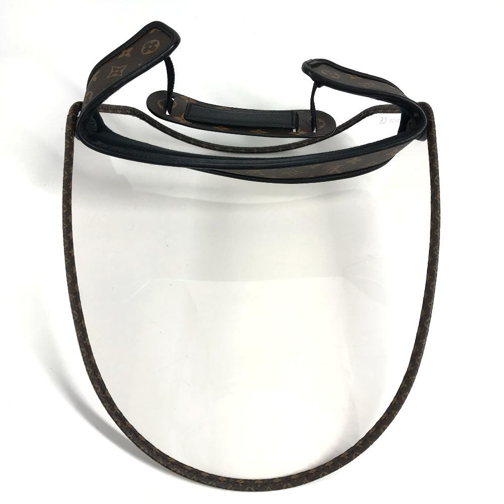 Louis Vuitton M76727 Monogram Viger LV Hat Face Shield Sun Visor Brown/clear