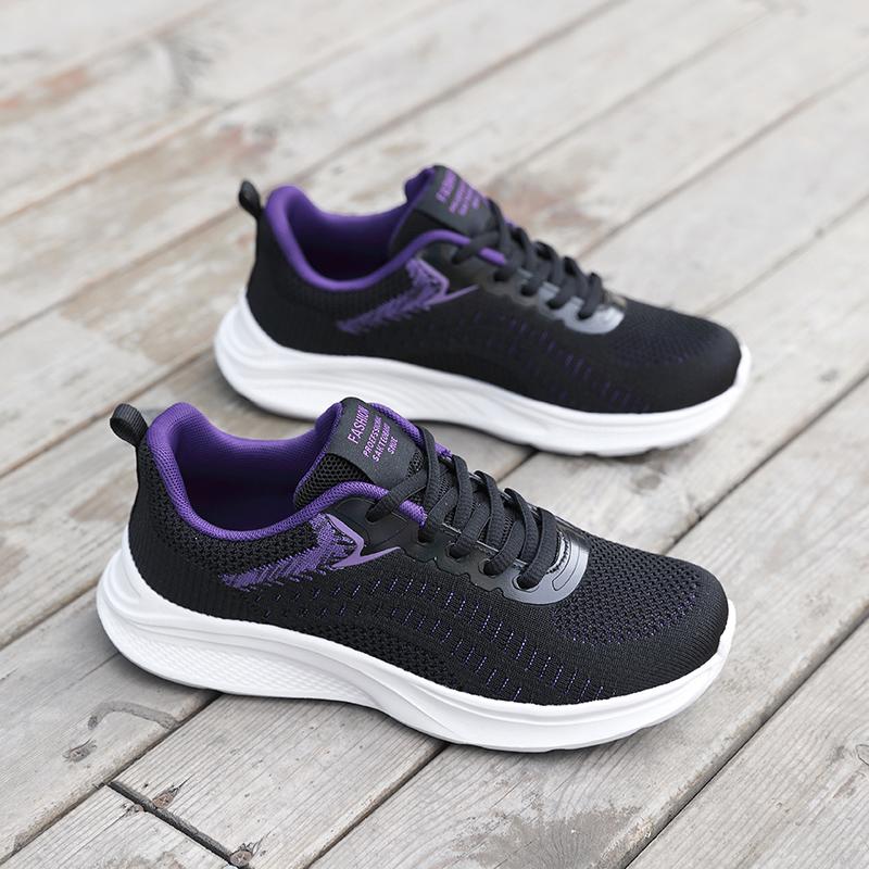 Ladies Shoes Sneakers for Women Womens Summer Sneakers Comfortable Non Slip Soft Lightweight Running Flats Fashion Round Toe