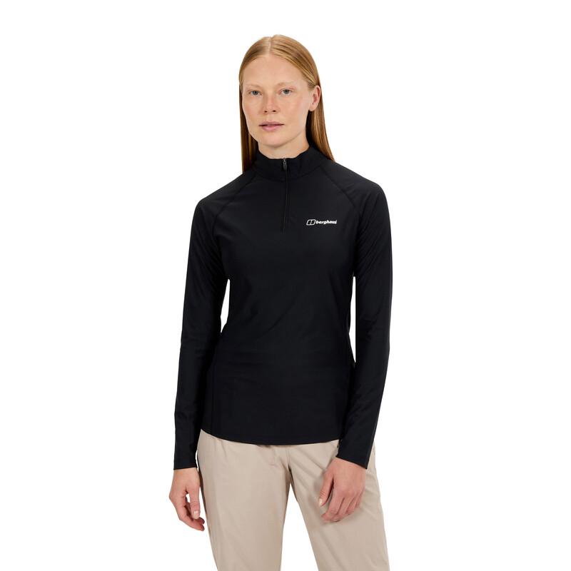 

Berghaus Women s 2026 Quick-Dry All-Weather Half-Zip Long Sleeve Top XS