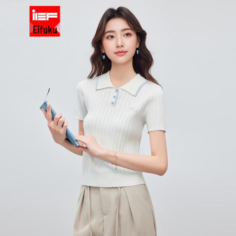 IEF Women s Round Neck Slim-Fit Knit Top One Size