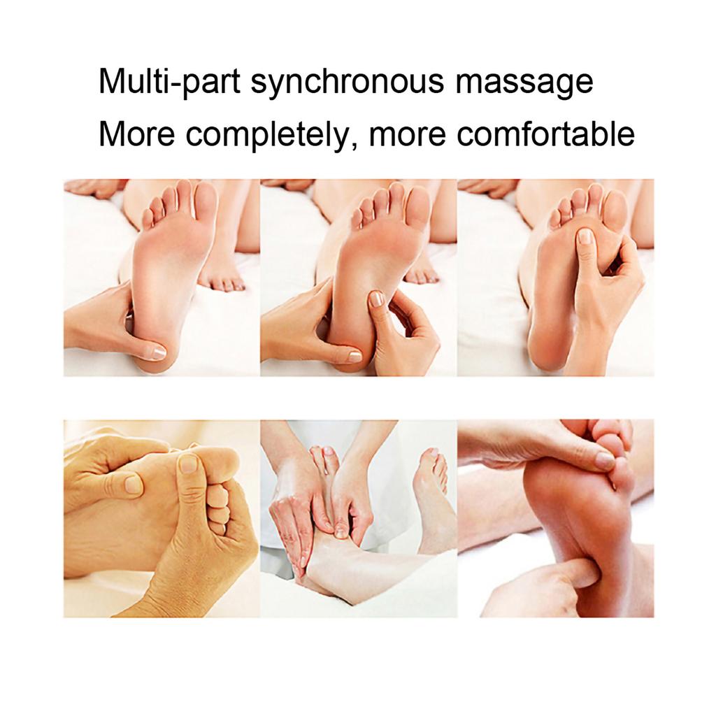 EMS Pulse Foot Massage Pad Muscle Pain Fatigue Relief Foot Massager (Battery Type)