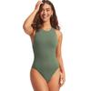 2024 European & American Plus Size Women's One-Piece Swimsuit
