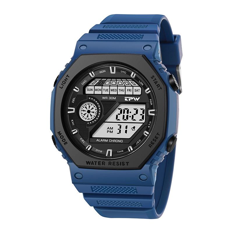 Factory Direct Waterproof Student Watch For Boys Teenagers With Quartz Movement And Digital Display