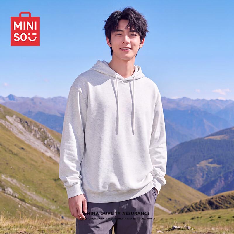 MINISO Heavyweight Hooded Pullover Sweatshirt