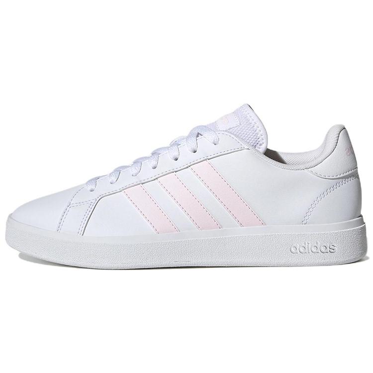 (WMNS) adidas Neo Grand Court Base 2.0  White Almost Pink  Women s GW9260 EU 38⅔