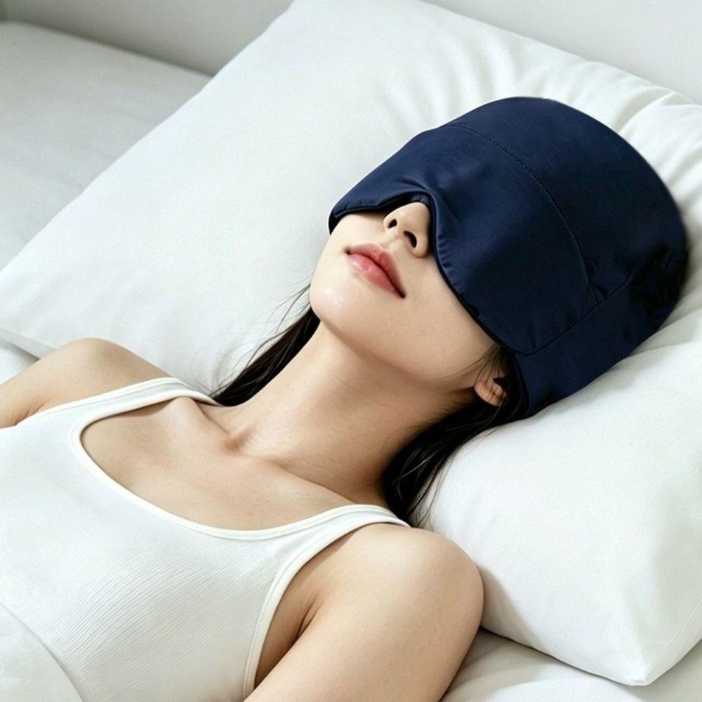 Air Conditioning Microgravity Deep Sleep Cap Light Blocking Blackout Sleep Mask Sleep Eye Mask  Nap