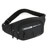 Canvas Fanny Pack Adjustable Strap Multiple Pockets Tear Resistant Portable Waist Bag for Hiking Camping Picnic