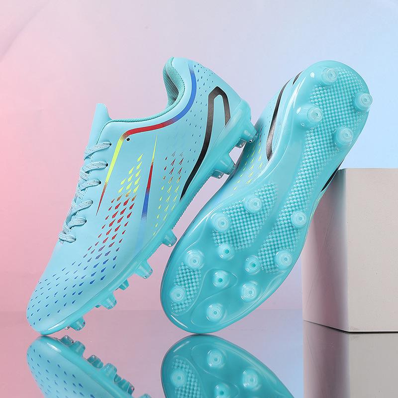 Low-top World Cup Football Shoes Men's and Women's Tf Broken Nails Ag Nail Raw Football Shoes Primary and Secondary School Training Sports Shoes