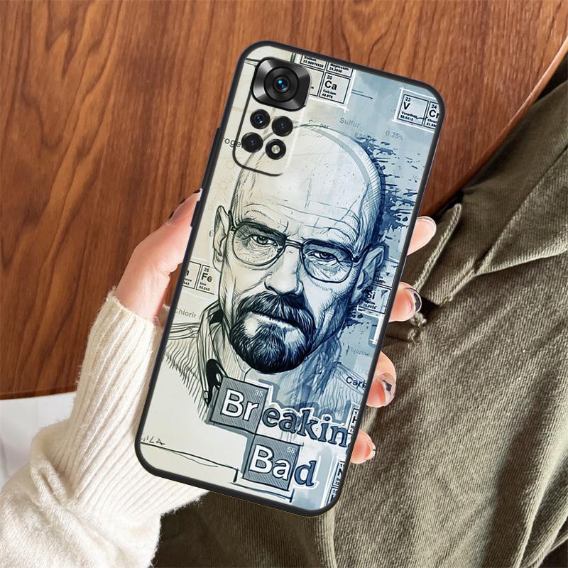 Breaking Bad Case For Xiaomi Redmi 13C 14C 10C 12C Redmi Note 14 Pro 13 12 11 9 10 9S 10S 11S 12S Cover