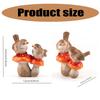 Lovely Birds Perched On Mushroom Statue Resins Figurine Sculpture Garden Landscape Decors for Indoor and Outdoor Space