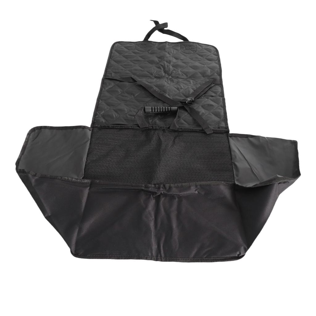 Dog Front Seat Cover Slip Proof Rainproof Soft Oxford Cloth Front Seat Car Cover for Pets Cats