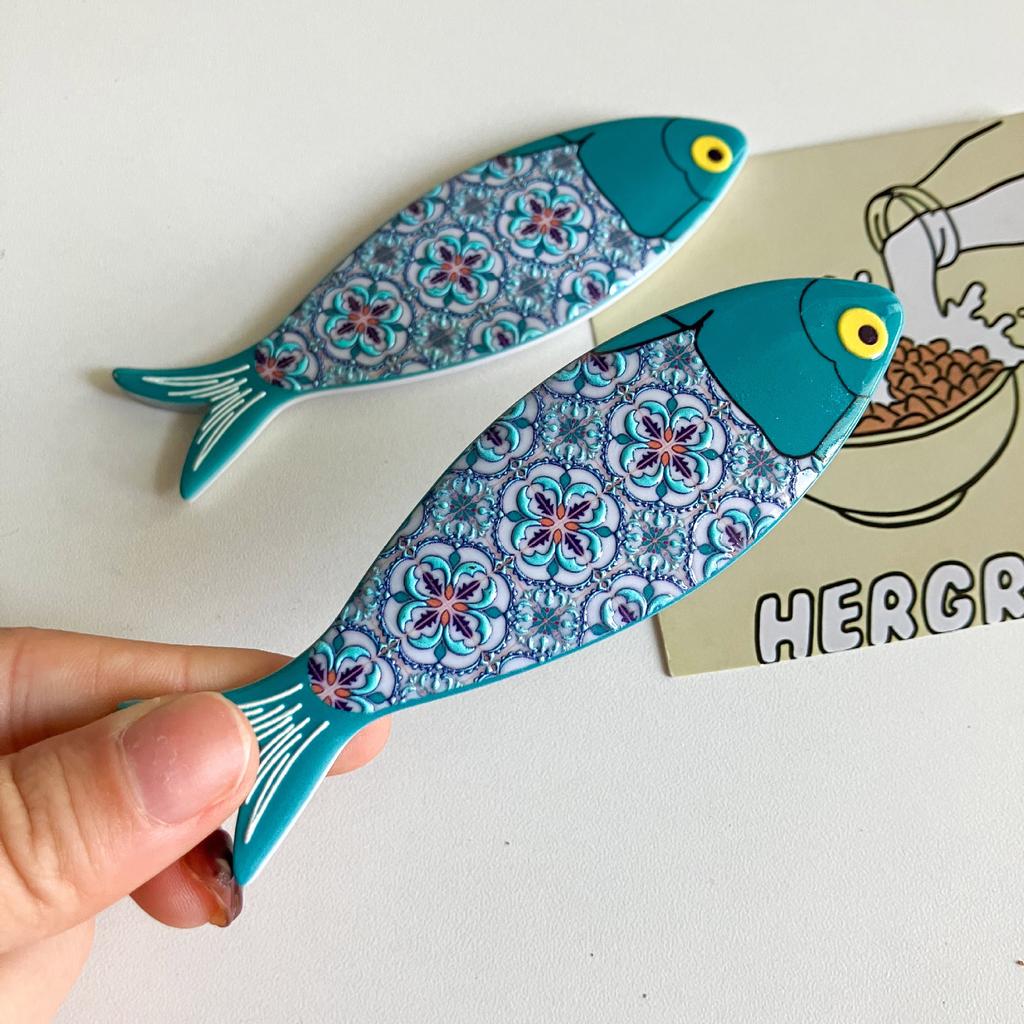 Home Decor Resin Fat Headed Fish Bottle Opener Creative Portable Refrigerator Sticker DIY Cute Fridge Magnet Locker Cabinet