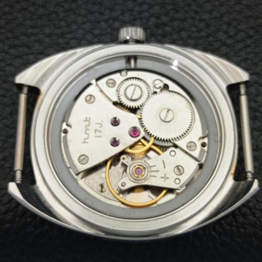 AUTHENTIC HMT INDIAN HAND-WINDING GREEN DIAL WRIST WATCH A426480-2