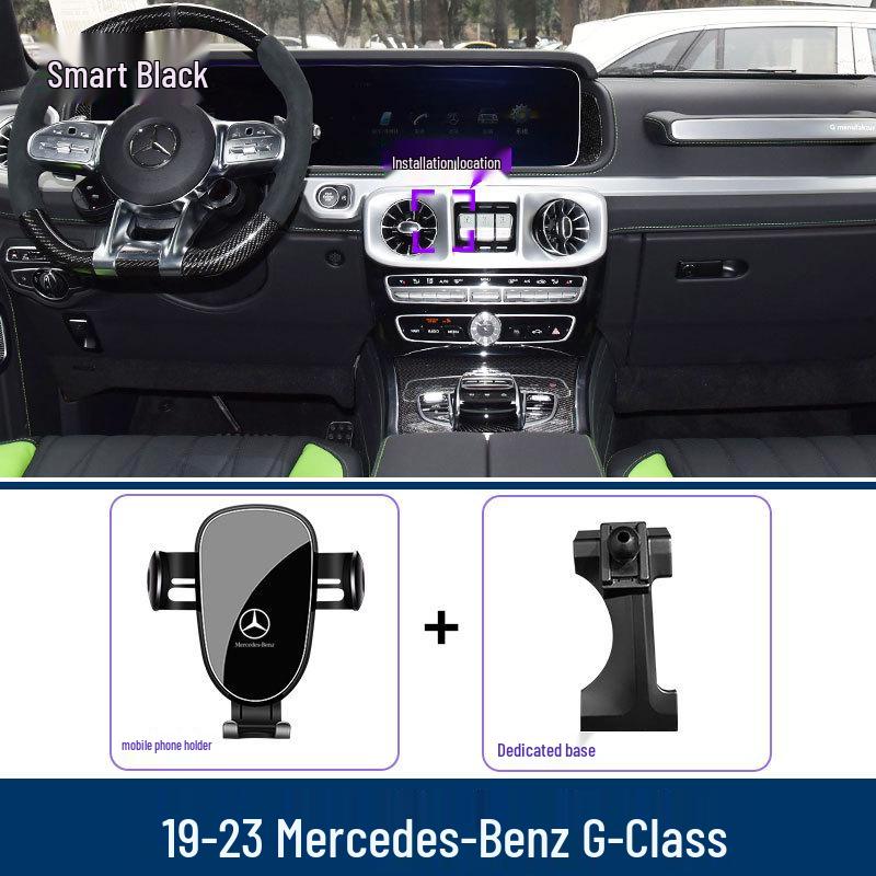 Mercedes-Benz G-Class Phone Holder, AMG G63 (19-22) Dedicated Fixed Navigation Bracket