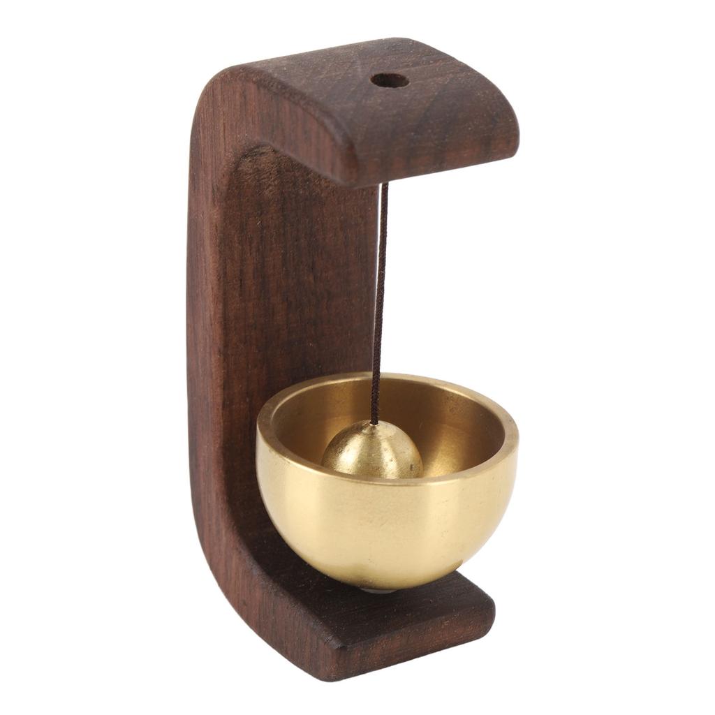 Shopkeepers Bell Clear Pleasant Sound Magnetic Wood Doorbell for Store Entrance Home Garden