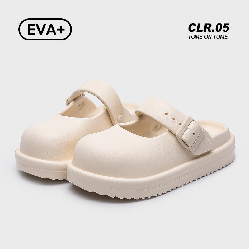 Mary Jane Hausschuhe Damen süß Mode vielseitig Sommer neue Kleidung rutschfest Zehenkappe cool Hausschuhe