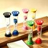 1/6Pcs Practical Multiple Durations Anti Fall Plastic Sand Timer 1 2 3 5 10 Minutes 30 Second Toy