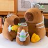 New diving kapibara doll creative transformation capybara doll ugly cute plush toy girl birthday gift