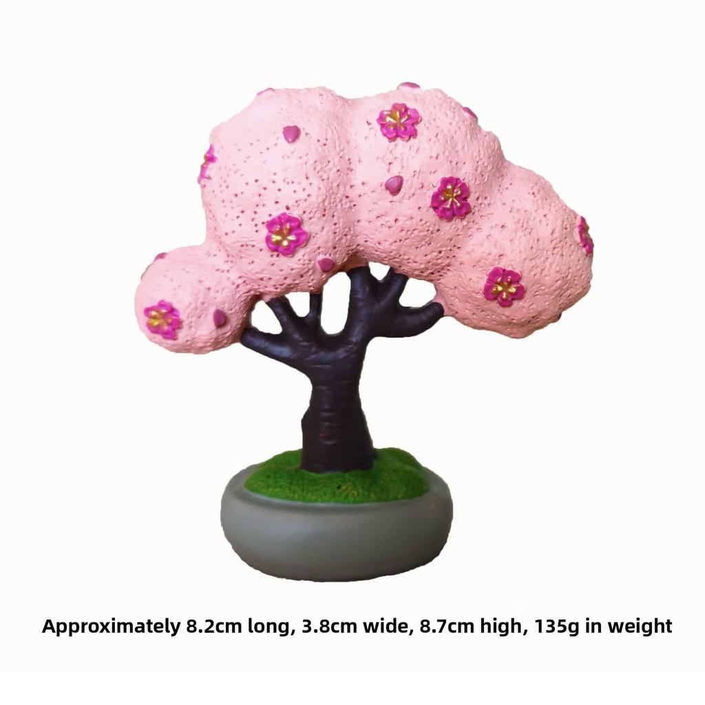 Zakka Cherry Blossom Resin Decor Gift For Home And Office Scenes
