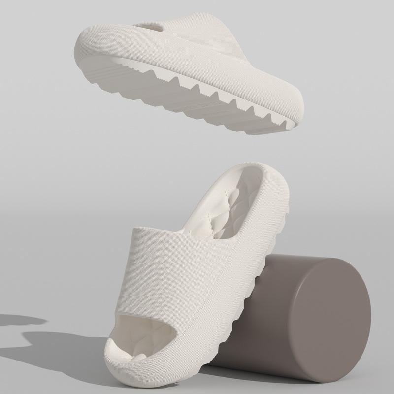 

Крутые тапочки мужские домашние нескользящие домашние ванная комната комнатные летние женские для ванны 40-41 белый