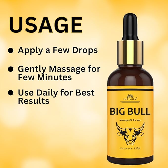Ayurvedisches Massageöl für Männer mit Laung-, Dalchini-, Kesar- und Til-Öl (15 ml)