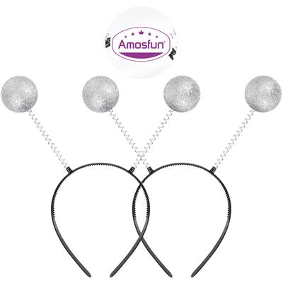2 Pcs Women's Sunglasses Alien Hair Hoops Headbands Party for Kids Headdress Creative Flash