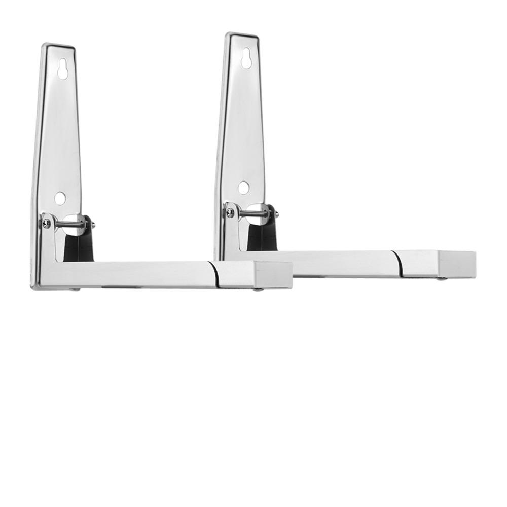 2PCS Load 55 Lb Microwave Oven Bracket Adjustable Oven Shelf Foldable Shelf  Kitchen Storage