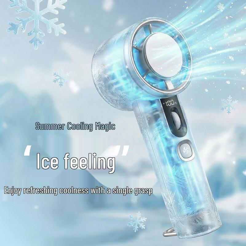 Portable Mini USB Rechargeable Handheld Cooling Fan for Home and Outdoor Use