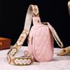 Women's Bag Casual Fashion Retro Breast Bag Pure Embroidery Crossbody Bag Bohemian Style Fanny Bag