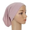 Cotton Modal Inner Hijab Undercap Muslim Turban Islam Underscarf Hijab Bonnet Soft Stretch HIjabs Tube Cap Turbante Mujer Hat
