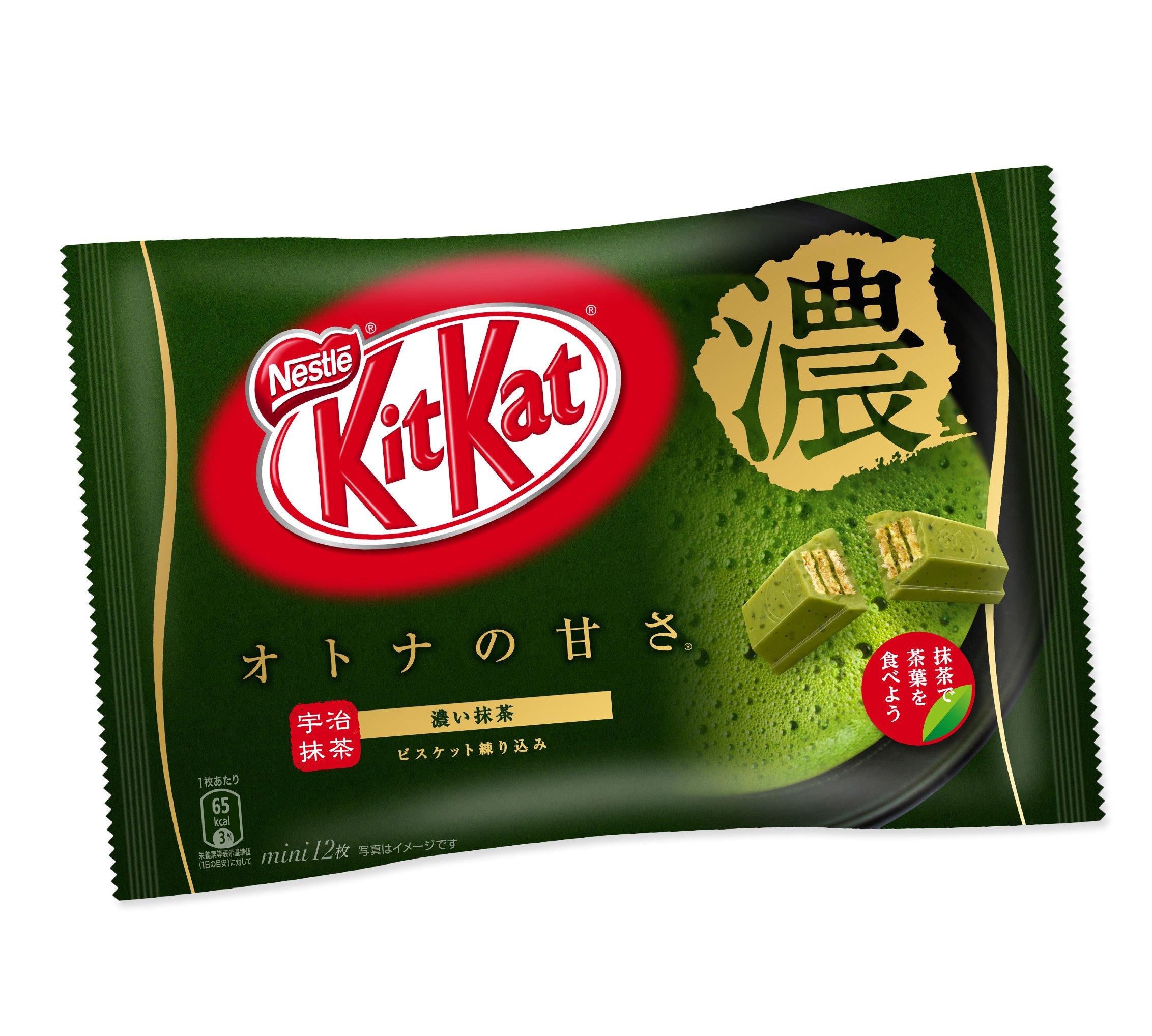 

KitKat Mini Взрослая сладость Насыщенный Матча 12 штук