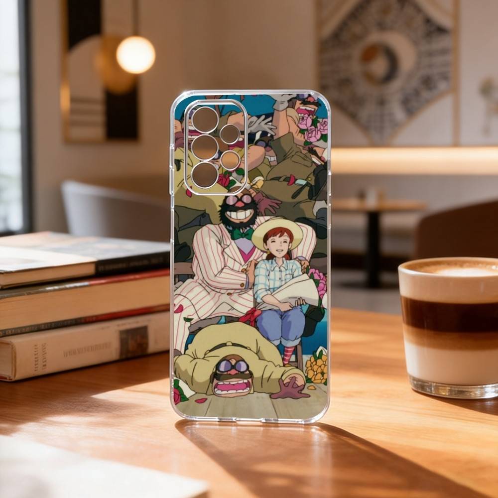 

Anime Red Pig Cool Phone Case For Samsung S25,S24,S21,S22,S23,S30,Ultra,S20,Plus,Fe Transparent Cover Samsung S30plus5G