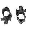 Route Fasteners Clips Clamp Cable Black Plastic Fender Bumper Wire Harness