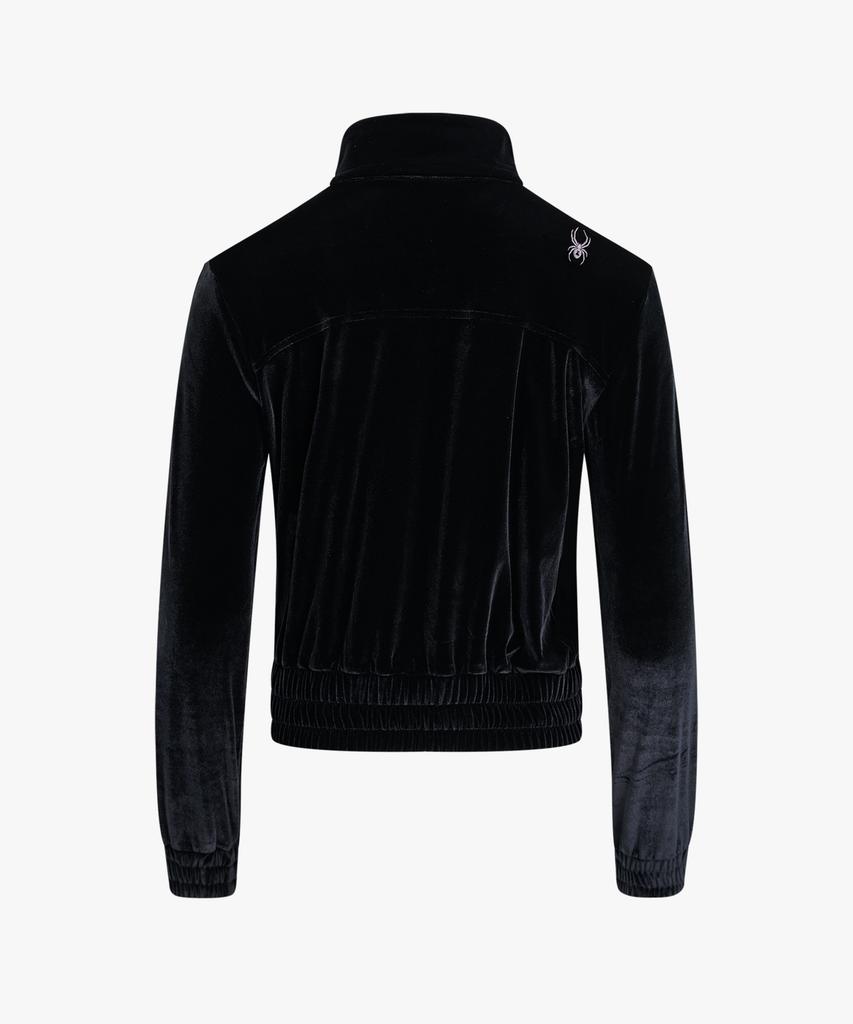 SPYDER Women'S Velour Track Top Spkwcnft353Wblk