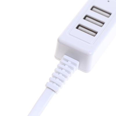 Hub Multi USB 2.0 de Alta Velocidade com 3 Portas Expansão para Laptop para PC de Mesa