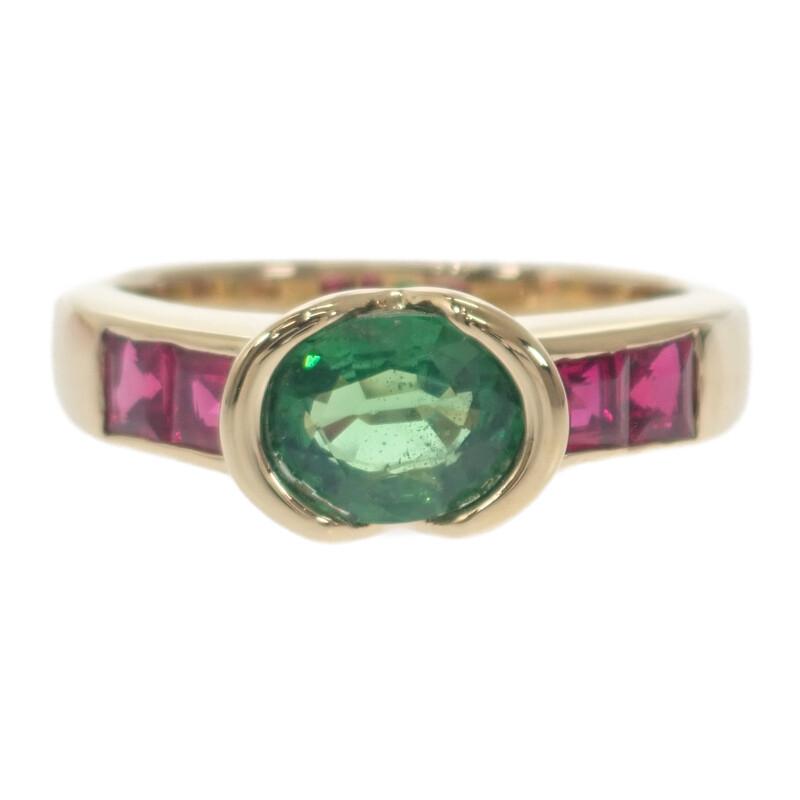 

no brand #14(JP Size) ring K18 yellow gold Women