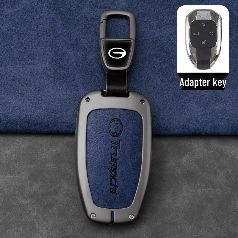 

2025 GAC Trumpchi Aion UT Key Case Zhizun Edition - Metal Wrap Leather Shell for Men & Women