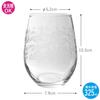 Toyo Sasaki Glass Tumbler Glass Leafline Tumbler Set 325ml Set of 16 Made in Japan Dishwasher Safe Glass Set Glass Cup Juice Glass Beer Glass Highball