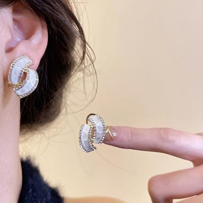 Luxury  Annular Earrings For Women Vintage Classic Earrings